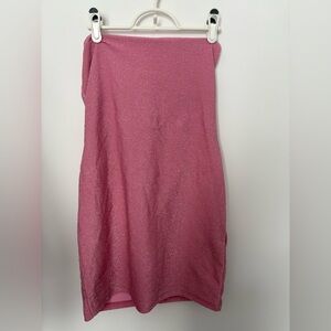 Pink glittery dress